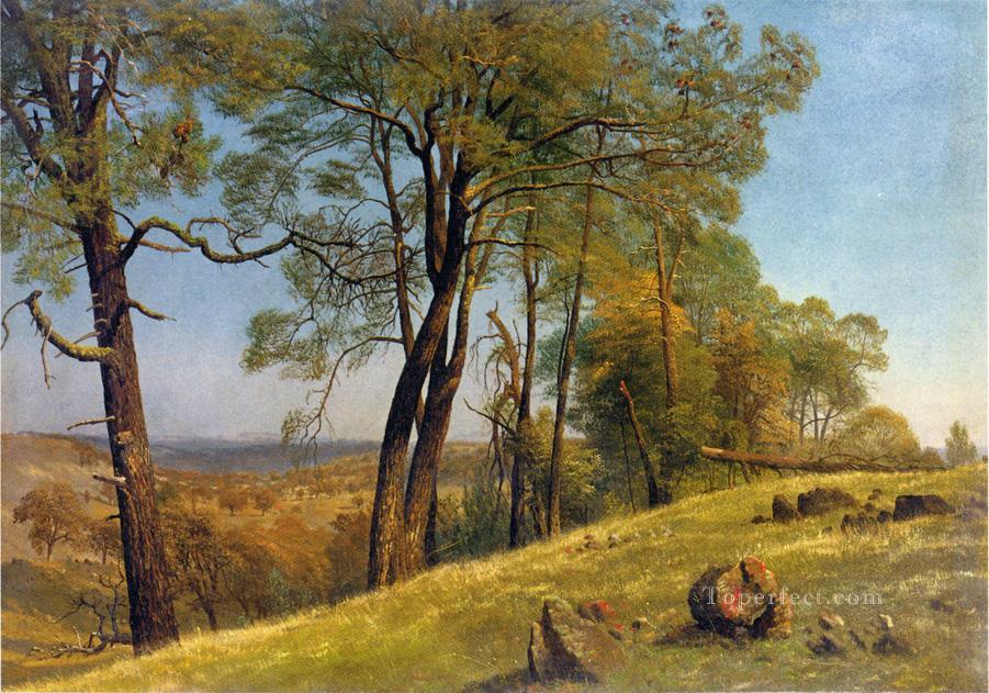 カリフォルニア州ロックランド郡の風景 アルバート・ビアシュタット油絵